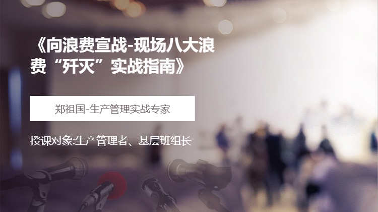 《向浪费宣战-现场八大浪费“歼灭”实战指南》