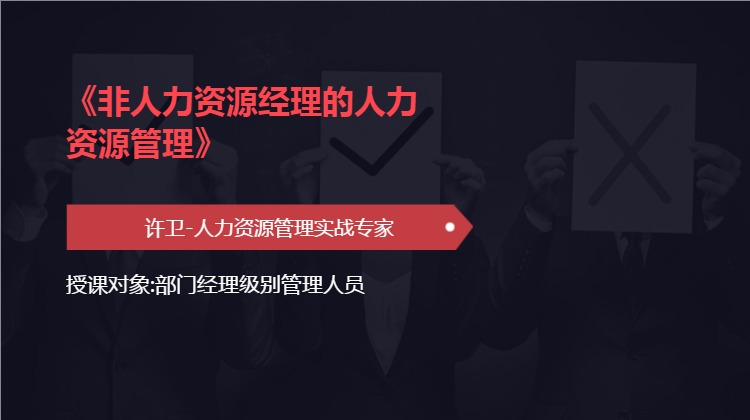 《非人力资源经理的人力资源管理》