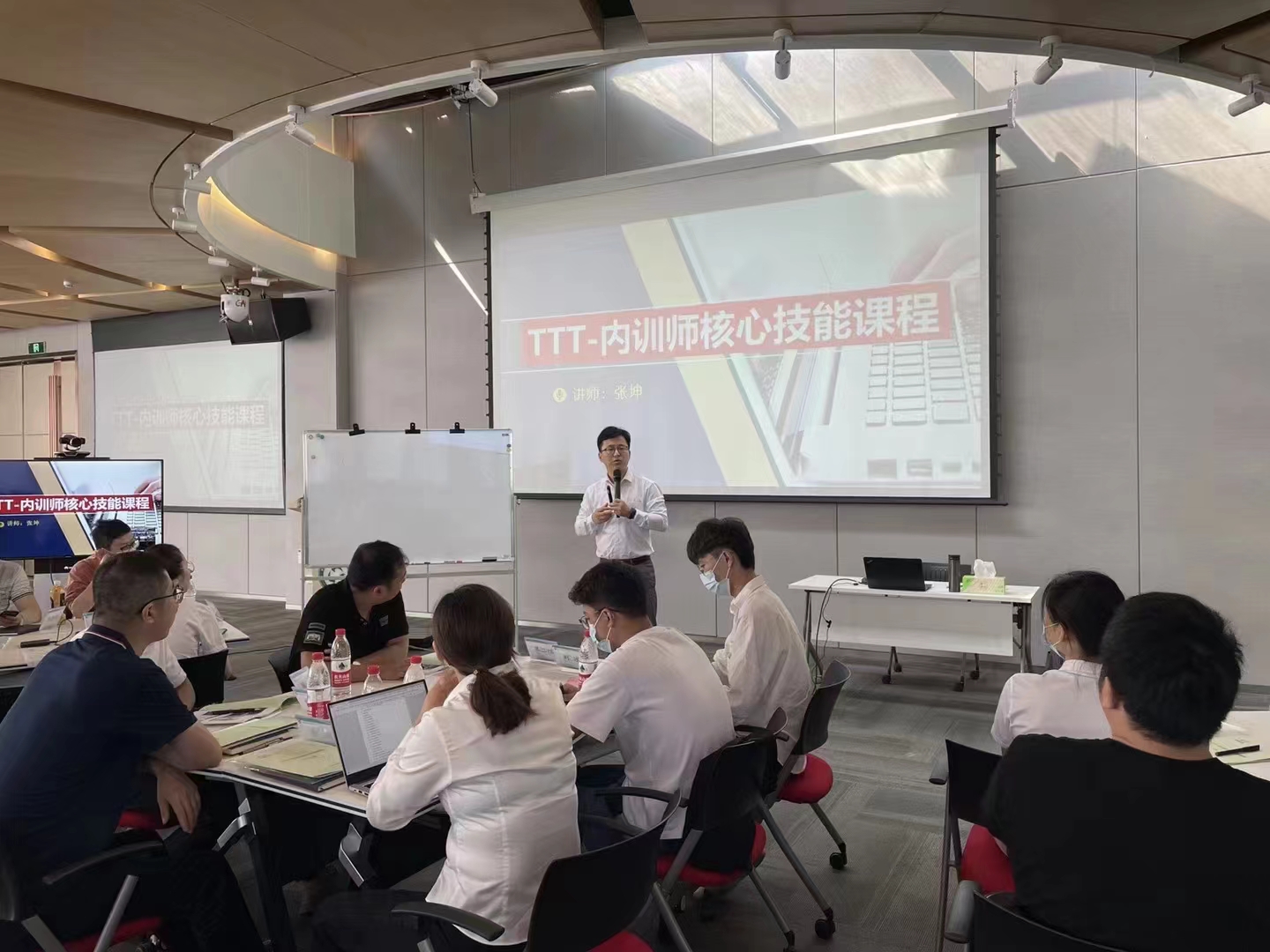 【张坤老师】6月15日走进湖州旺能环境股份倾情演绎《TTT-内训师核心技能提升》课程好评如潮！