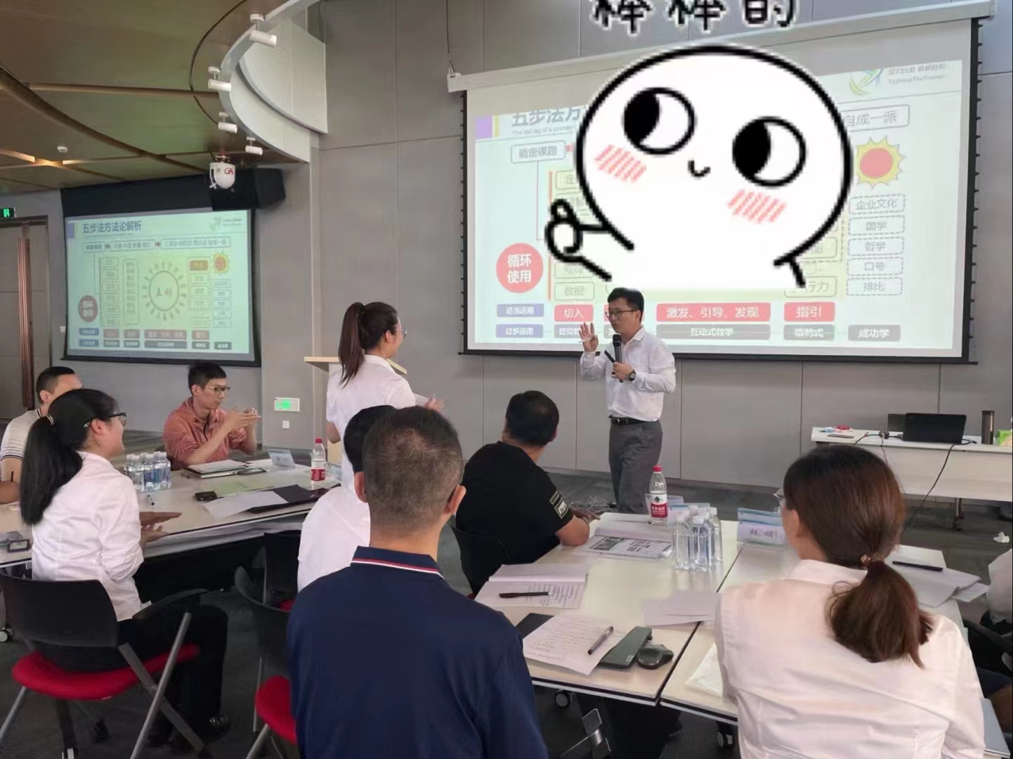 【张坤老师】6月15日走进湖州旺能环境股份倾情演绎《TTT-内训师核心技能提升》课程好评如潮！