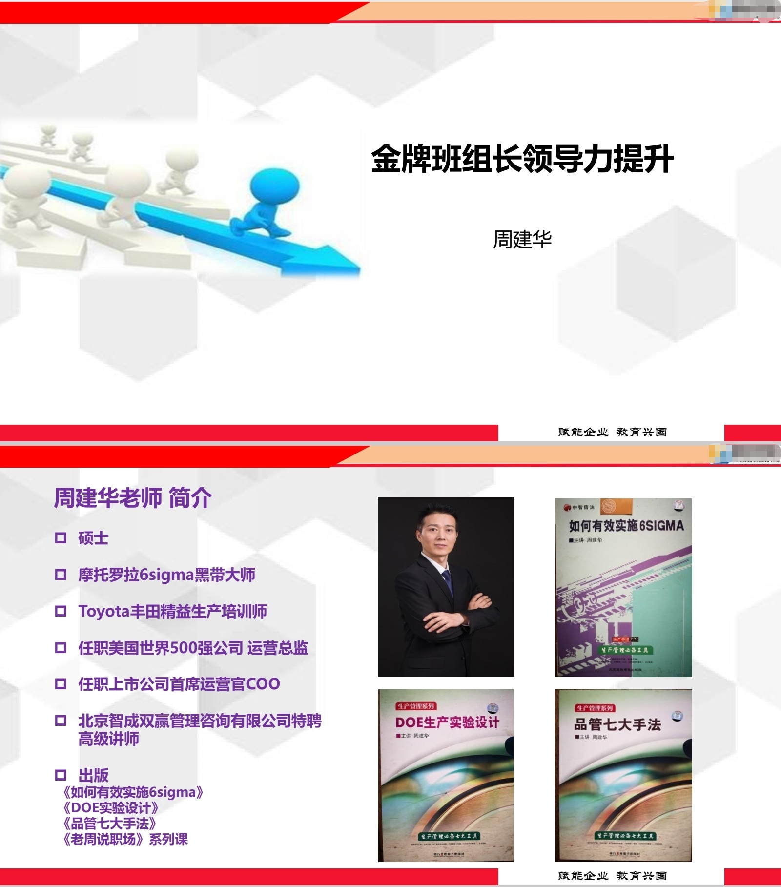 【周建华老师】6月21-22日受邀向无锡某大型新能源材料公司讲授《金牌班组长领导力提升》课程结束！