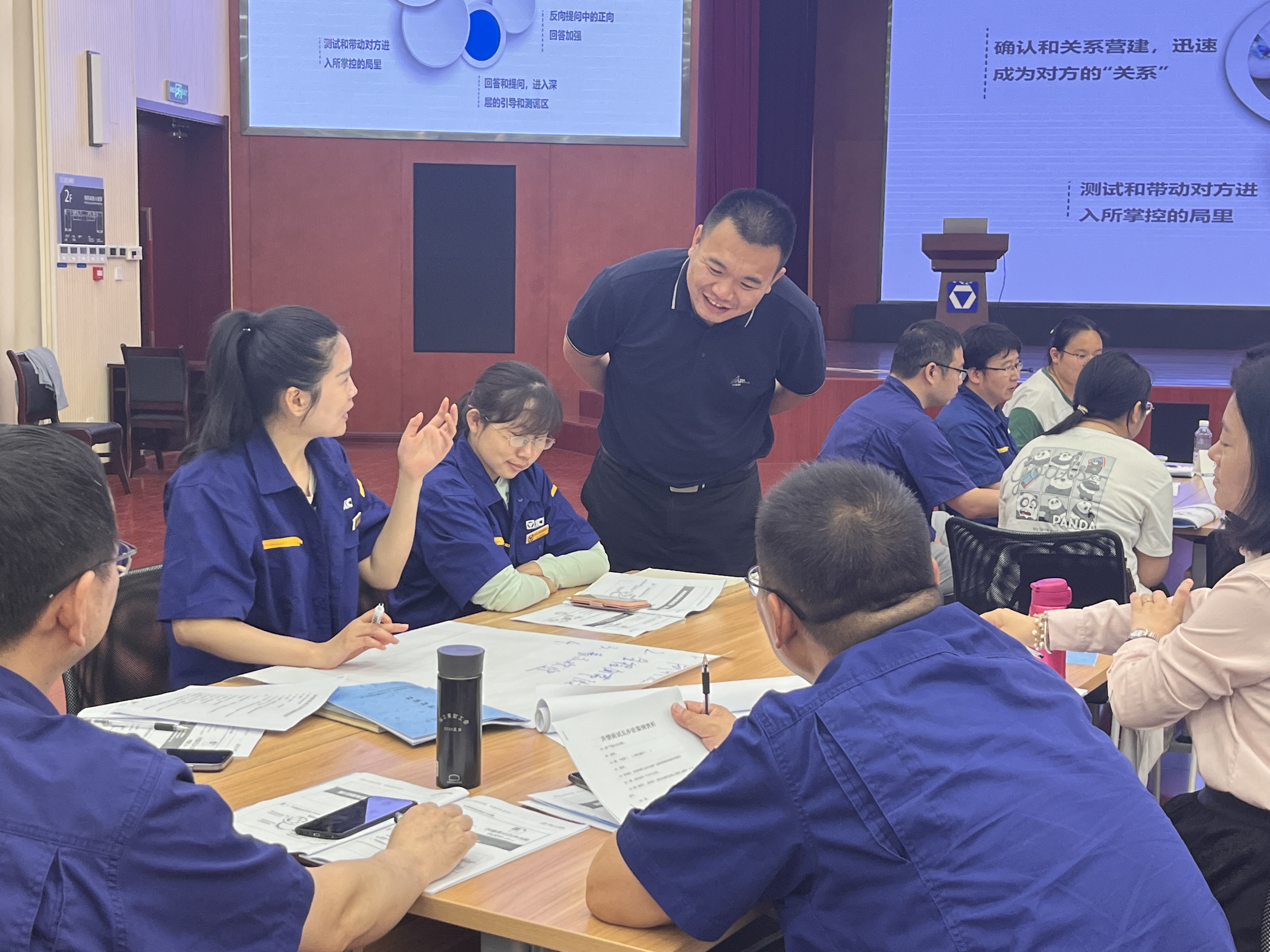 【韩冬老师】6月10-12日在徐州给某集团工程机械公司讲授《 金牌面试官》课程圆满结束！