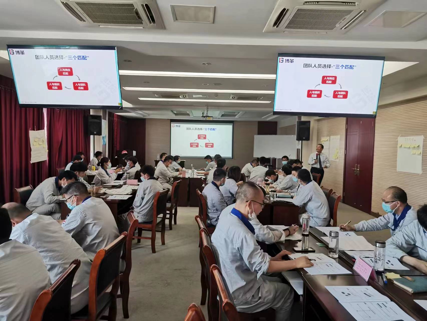 谢瑞宝老师7月8日为芜湖东旭光电讲授《高绩效团队建设》课程圆满结束