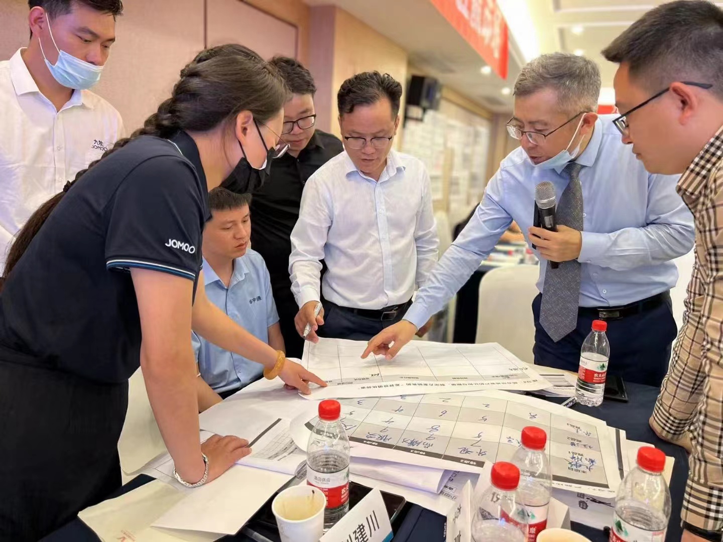 5月12号，曹勇老师给九牧地产讲授《大客户销售》圆满结束