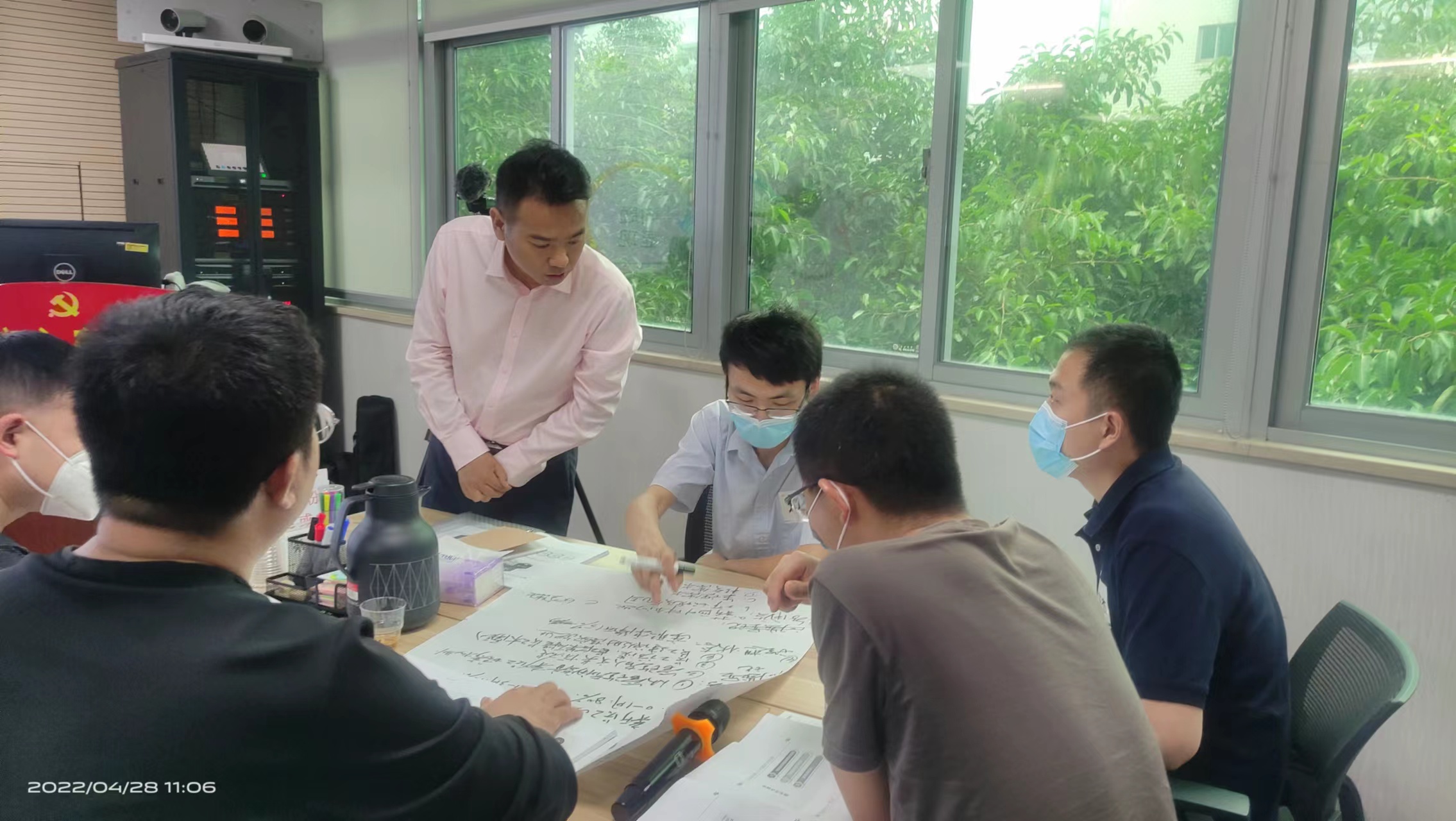 2022.4.28日韩增海老师为厦钨集团中层管理科长等带来《问题分析与解决》课程