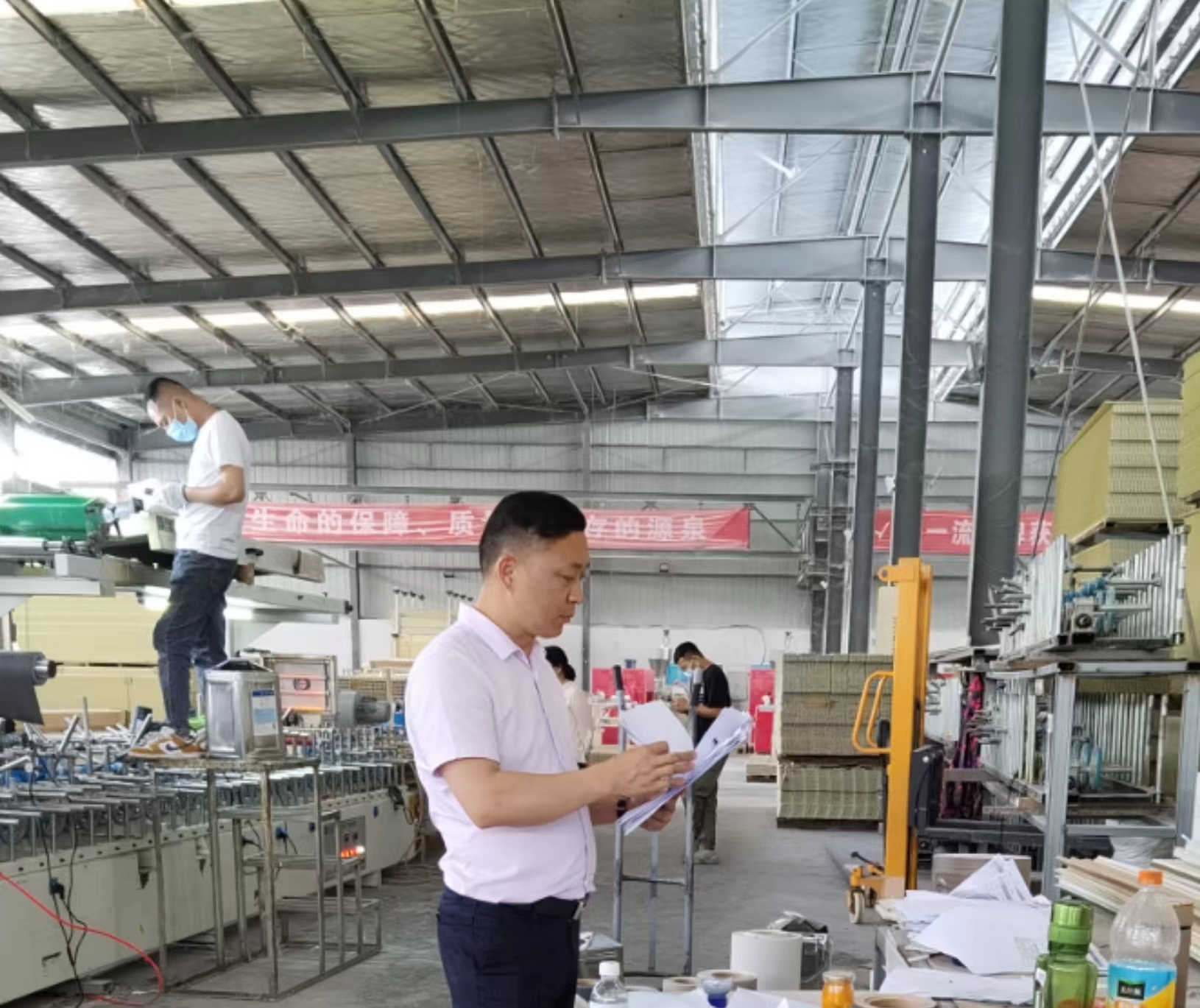 陶建科老师6月9号在武汉给湖北致尚建材有限公司讲授《精益生产管理》圆满结束！